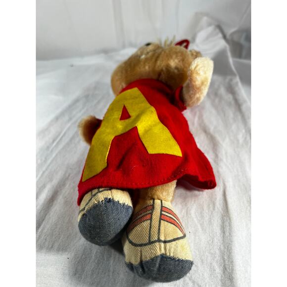 1983 Alvin and The Chipmunks CBS Toys Vintage Plush Stuffed Animal Toy 12" Nice - Picture 9 of 16
